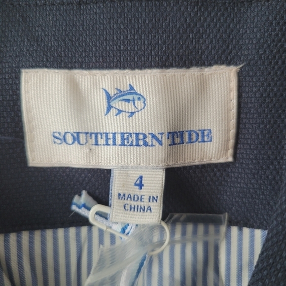 NWT Southern Tide Navy Blue Blair Blazer Size 4 Nautical Preppy Old Money Office - Picture 5 of 12